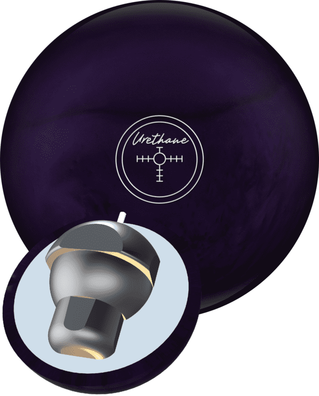 Hammer Purple Pearl Urethane X Out Bowling Ball + FREE SHIPPING