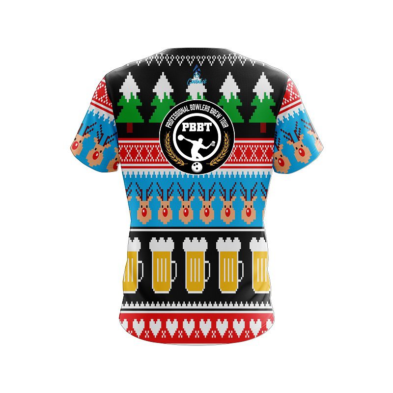 PBBT Santa Beer CoolWick Bowling Jersey - Image 2