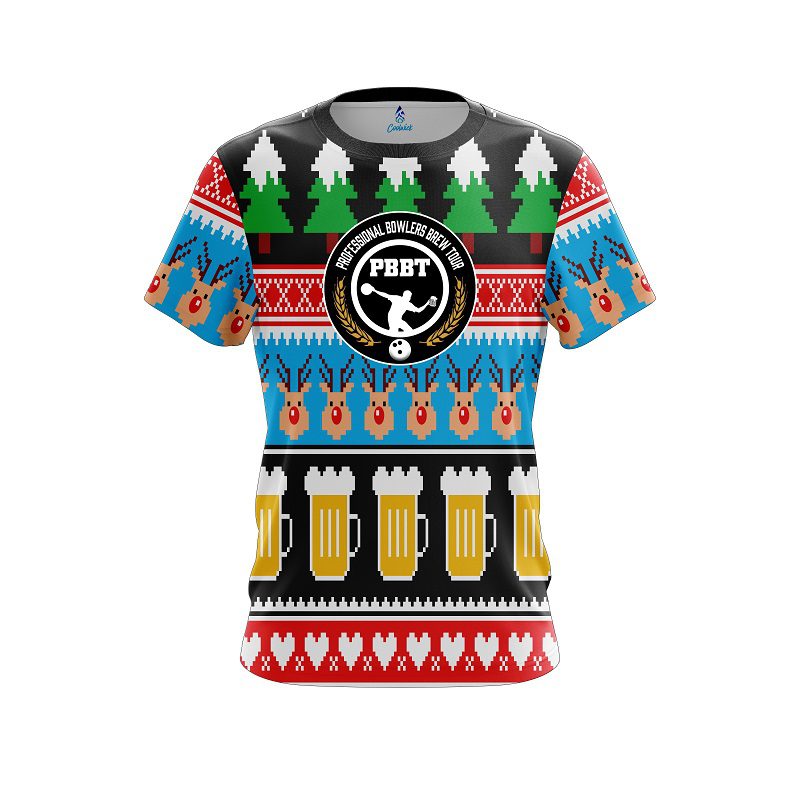 PBBT Santa Beer CoolWick Bowling Jersey