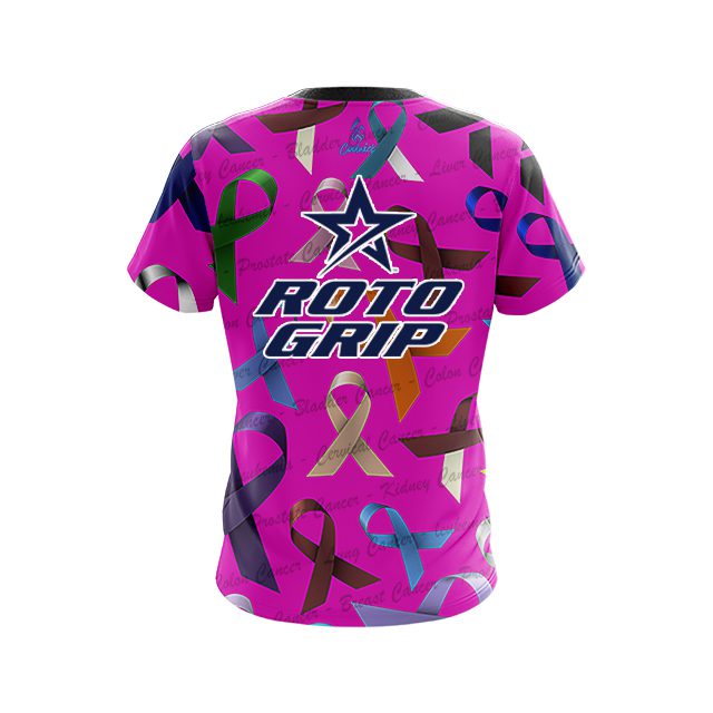 Roto Grip Cancer Sucks CoolWick Bowling Jersey - Image 2