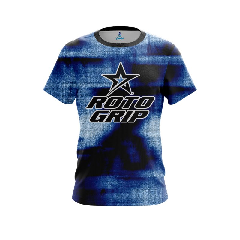 Roto Grip Canvas Blue CoolWick Bowling Jersey