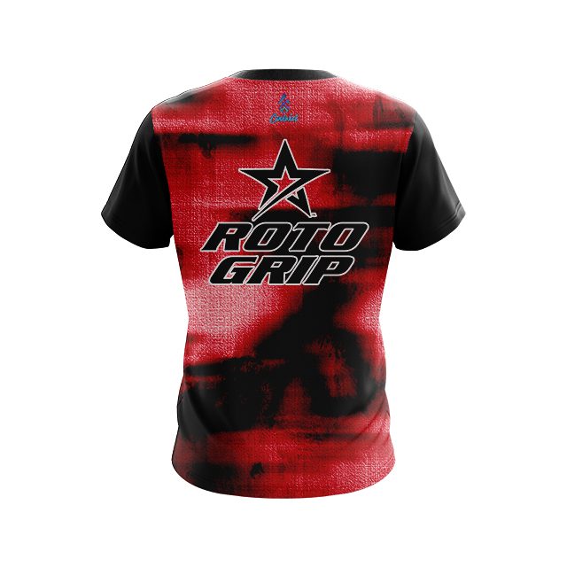 Roto Grip Canvas Red CoolWick Bowling Jersey - Image 2