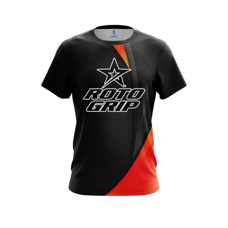 Roto Grip Carbon Red Swirl CoolWick Bowling Jersey