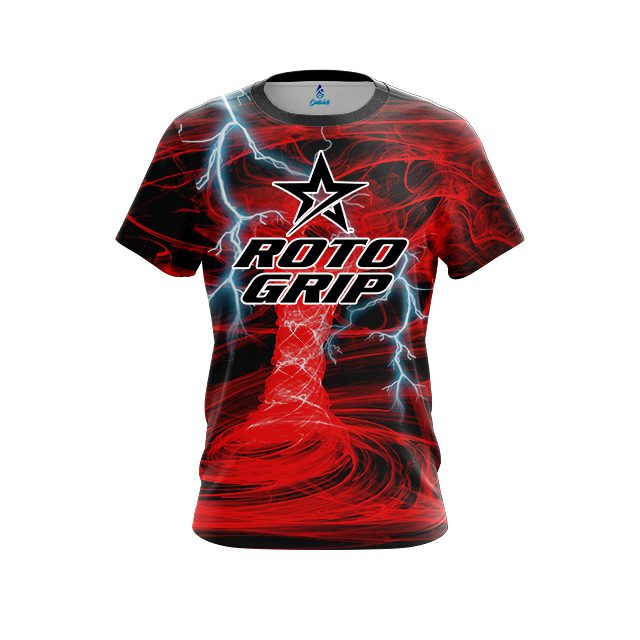 Roto Grip Electrical Tornado Red CoolWick Bowling Jersey
