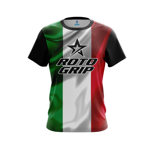 Roto Grip Italian Flag CoolWick Bowling Jersey