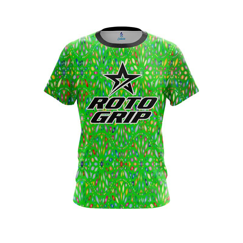Roto Grip Kaleidoscope Lime CoolWick Bowling Jersey