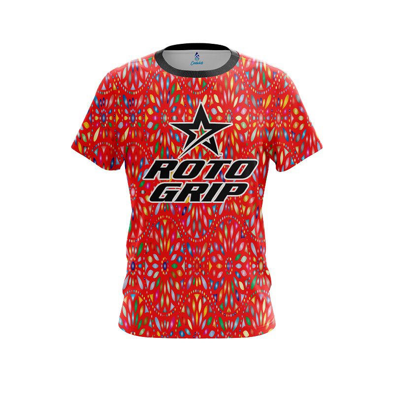 Roto Grip Kaleidoscope Red CoolWick Bowling Jersey