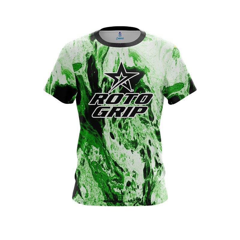 Roto Grip Marble Green CoolWick Bowling Jersey