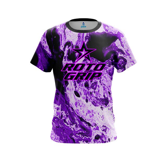 Roto Grip Marble Purple CoolWick Bowling Jersey