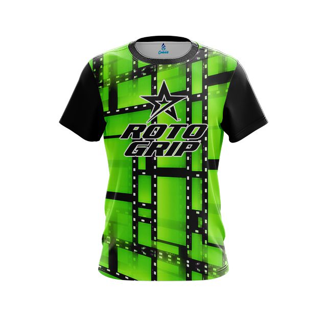Roto Grip Movie Reel Green CoolWick Bowling Jersey