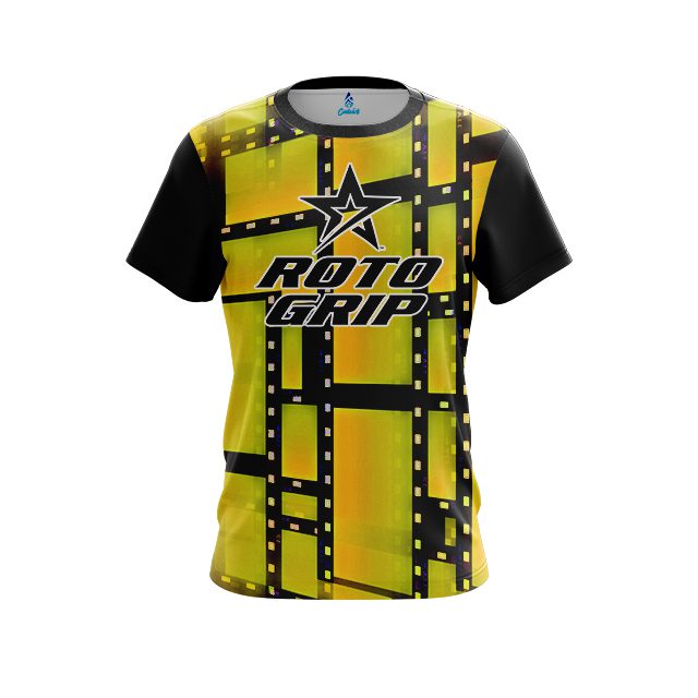 Roto Grip Movie Reel Yellow CoolWick Bowling Jersey