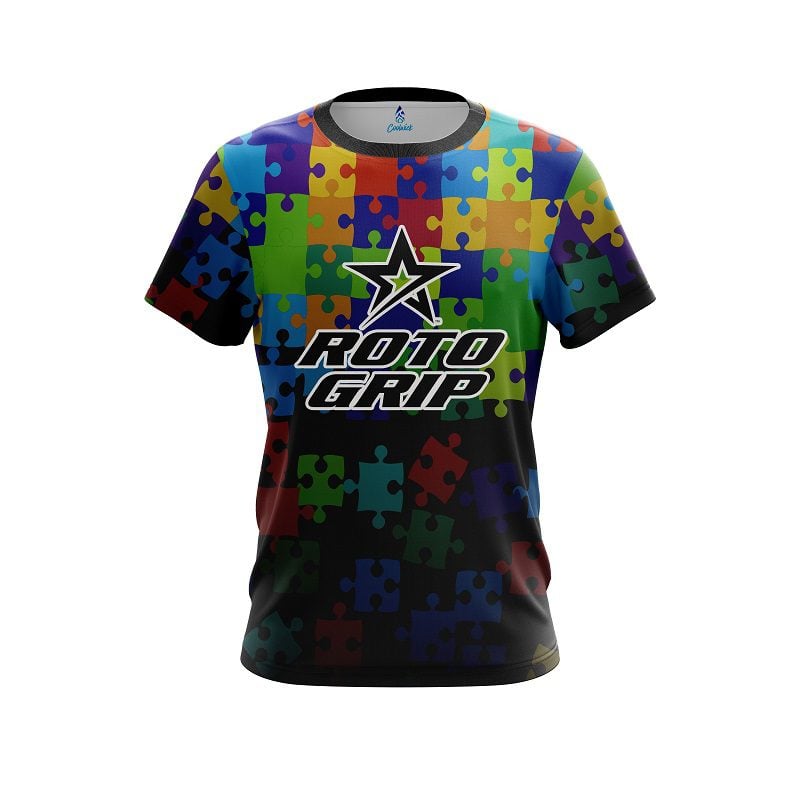 Roto Grip Autism Awareness Be Kind CoolWick Bowling Jersey