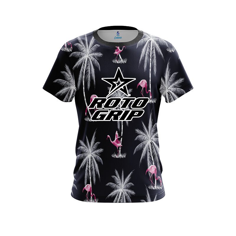 Roto Grip Flamingo Palms CoolWick Bowling Jersey