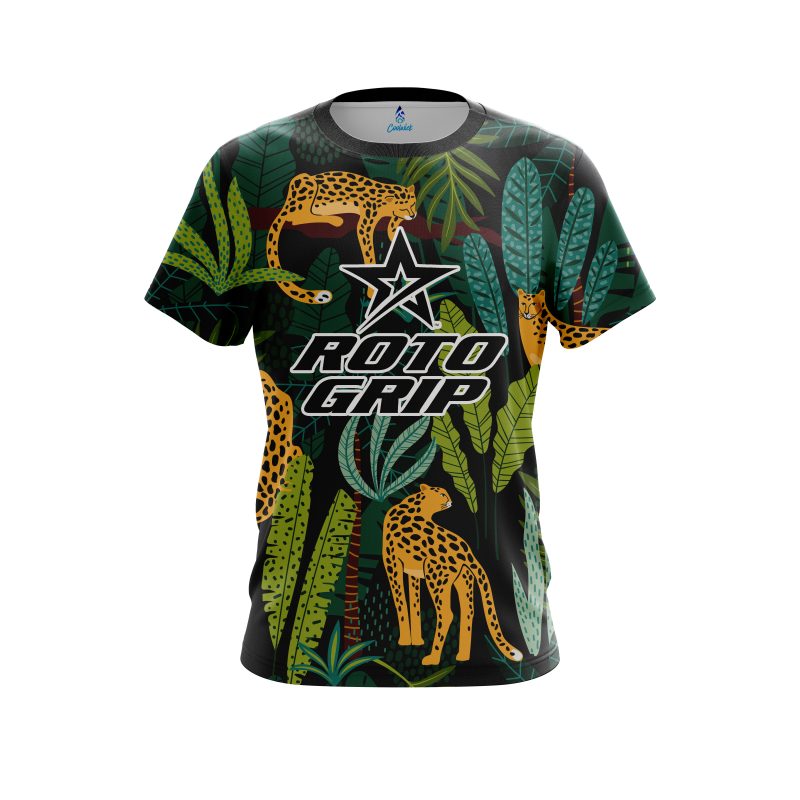 Roto Grip Forest Leopard CoolWick Bowling Jersey