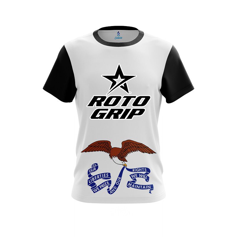 Roto Grip Iowa Flag CoolWick Bowling Jersey