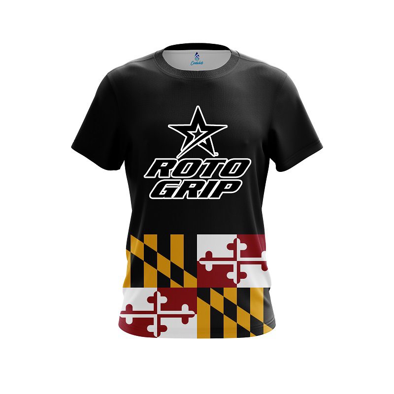 Roto Grip Maryland flag CoolWick Bowling Jersey