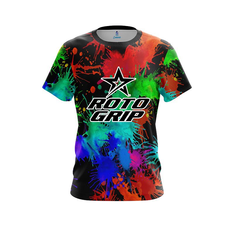 Roto Grip Paint Splatter CoolWick Bowling Jersey