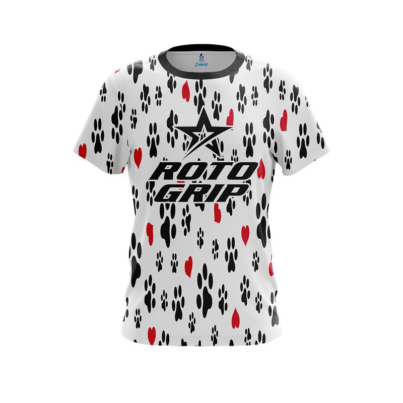 Roto Grip Puppy Love White CoolWick Bowling Jersey