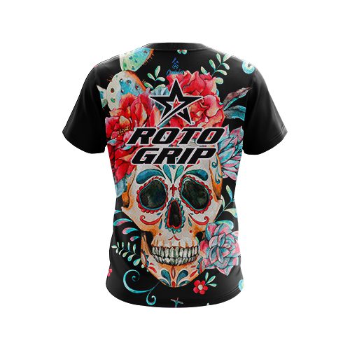 Roto Grip Sugar Skull CoolWick Bowling Jersey - Image 2