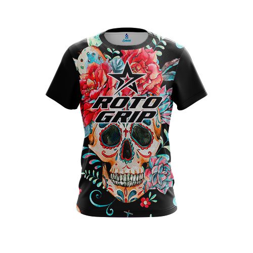 Roto Grip Sugar Skull CoolWick Bowling Jersey