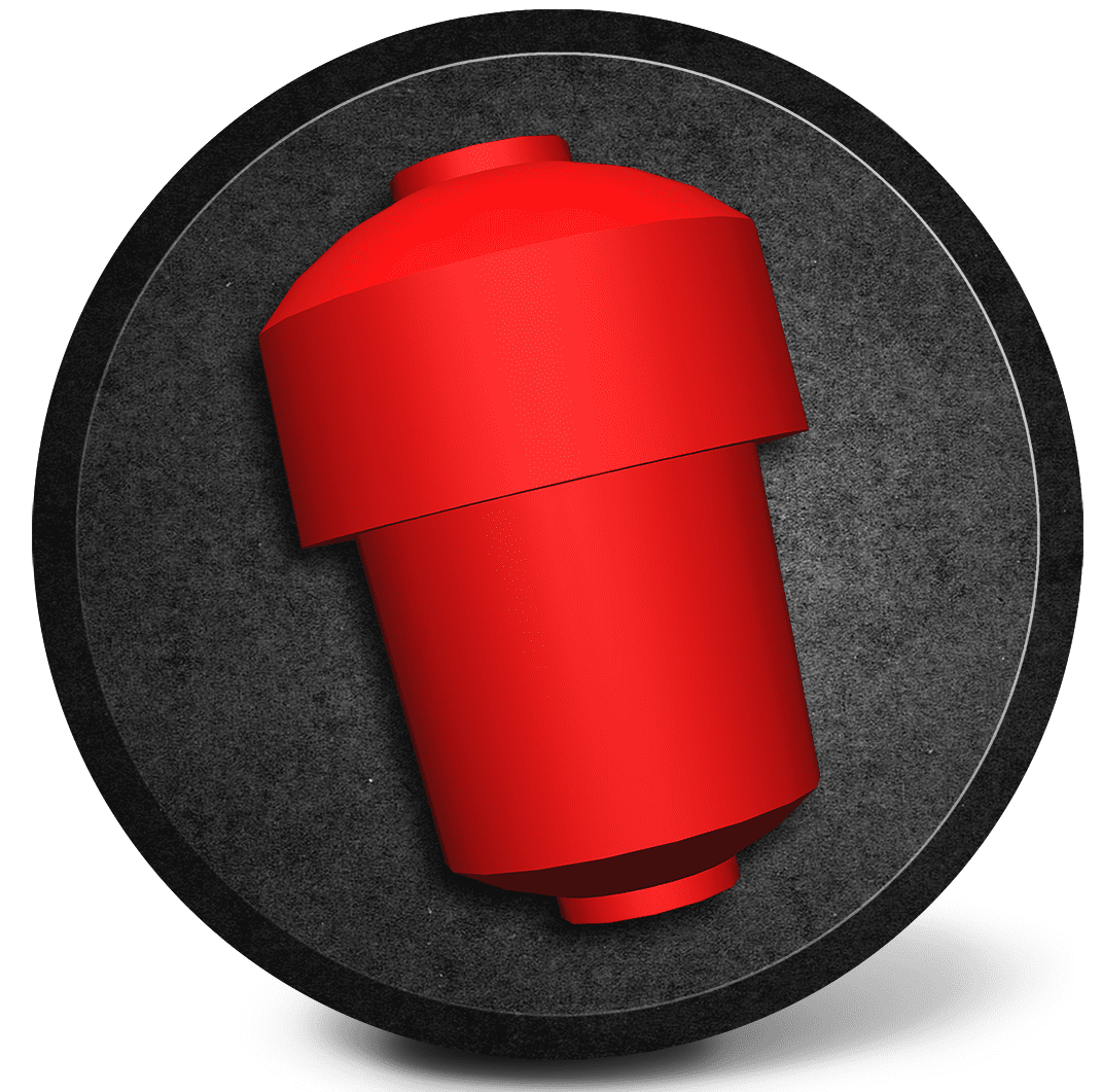 900 Global Boost Red Charcoal Bowling Ball