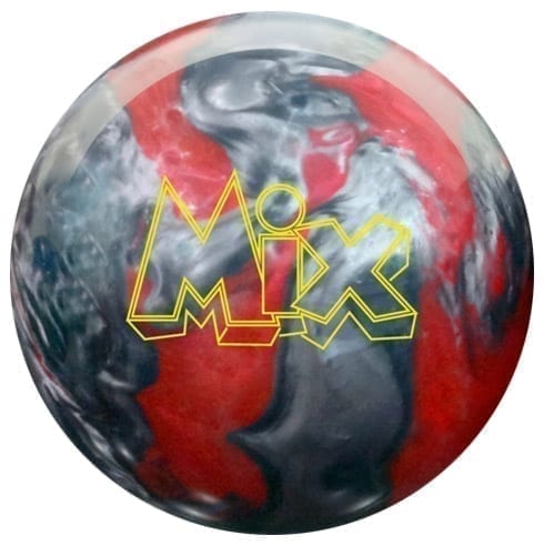 Storm Mix Red Silver Bowling Ball