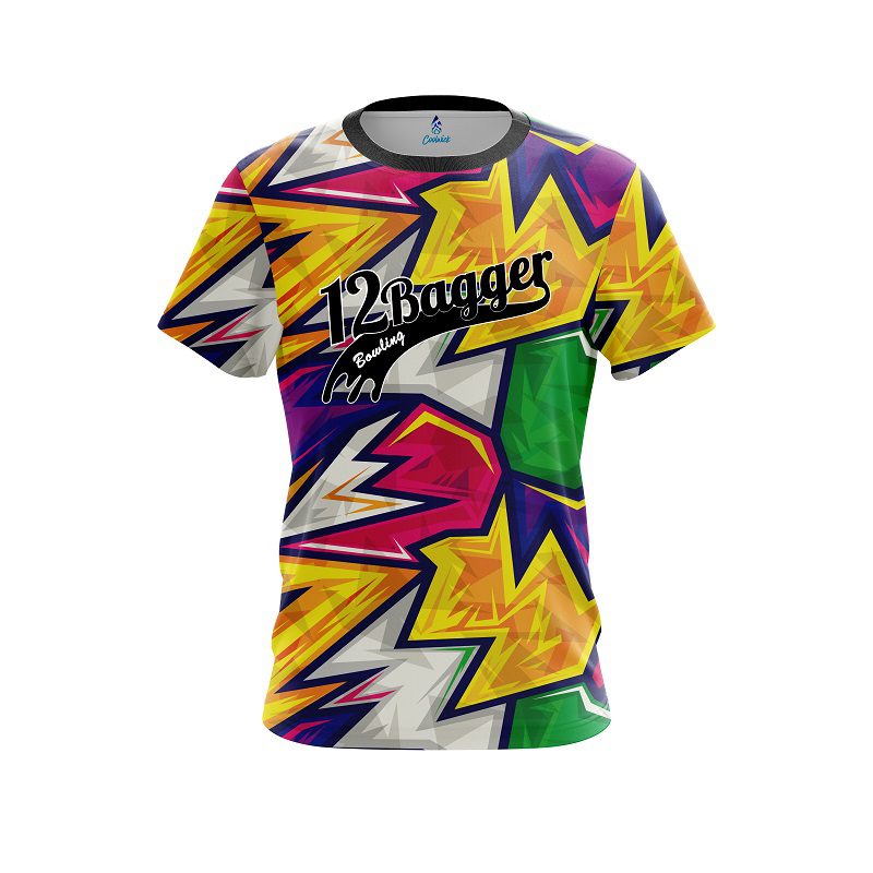 12Bagger Color Zap Coolwick Bowling Jersey
