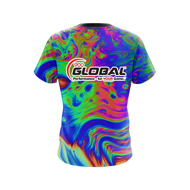 900 Global Night Vision CoolWick Bowling Jersey - Image 2