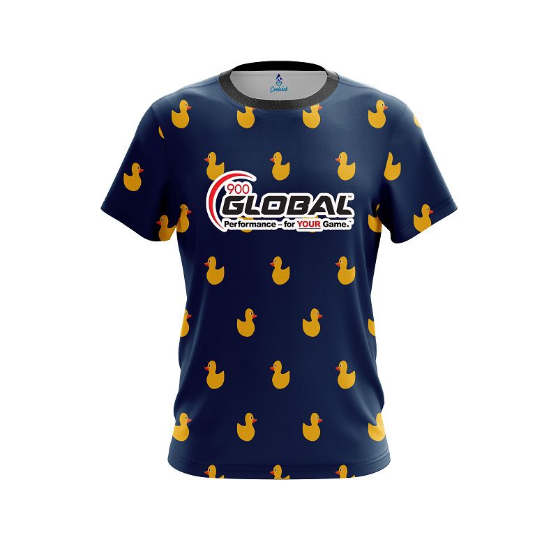 900 Global Rubber Duck CoolWick Bowling Jersey