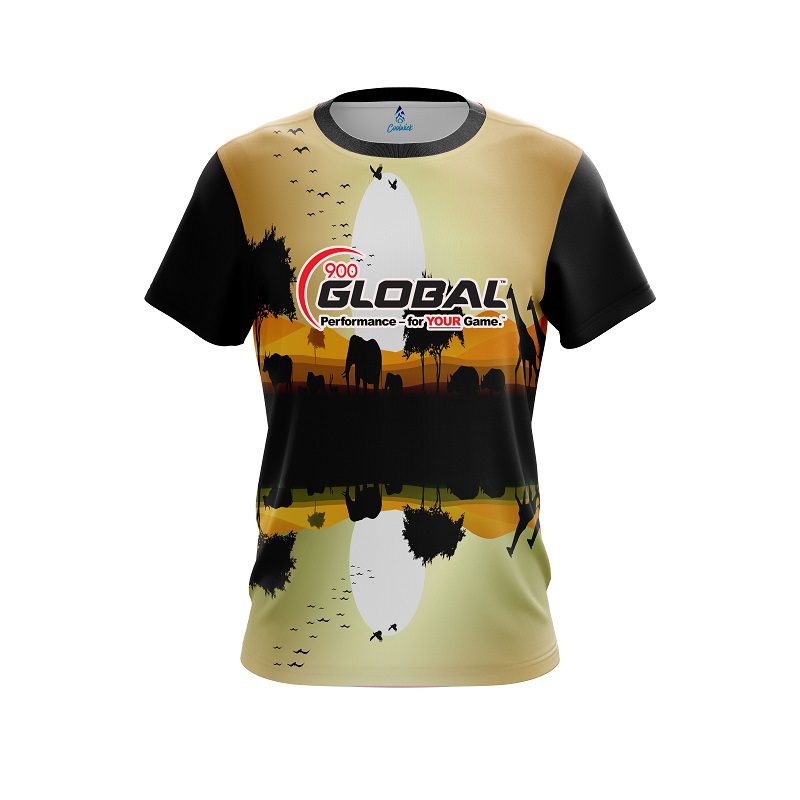 900 Global Wondering Sahara CoolWick Bowling Jersey