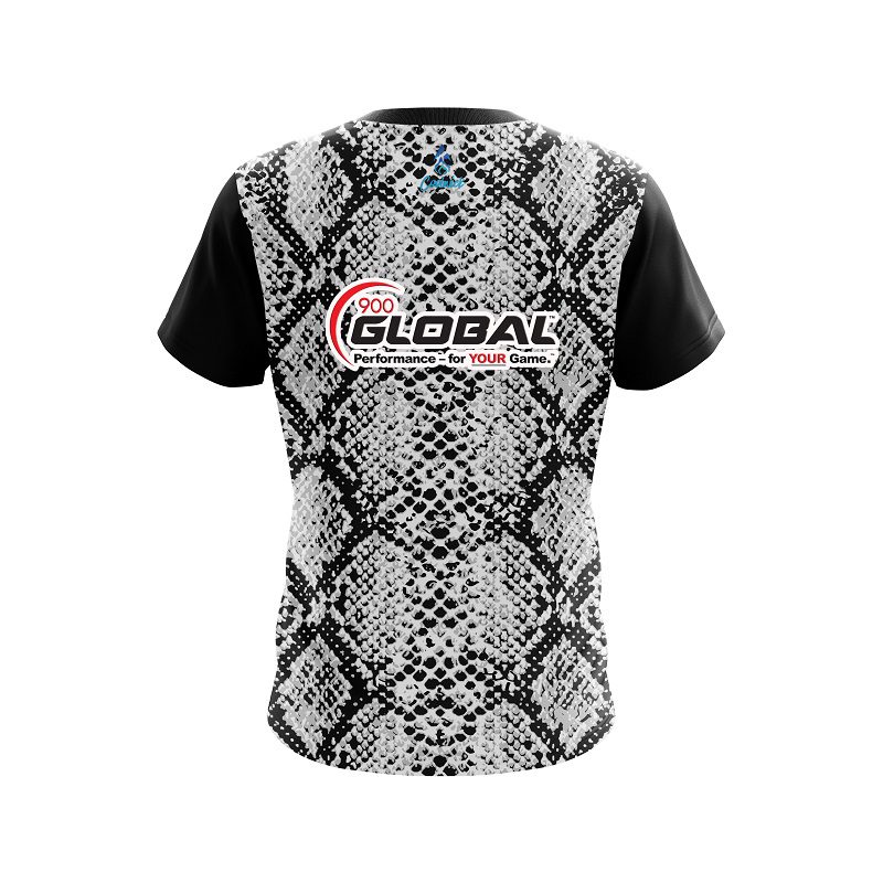 900 Global Snake Skin CoolWick Bowling Jersey - Image 2