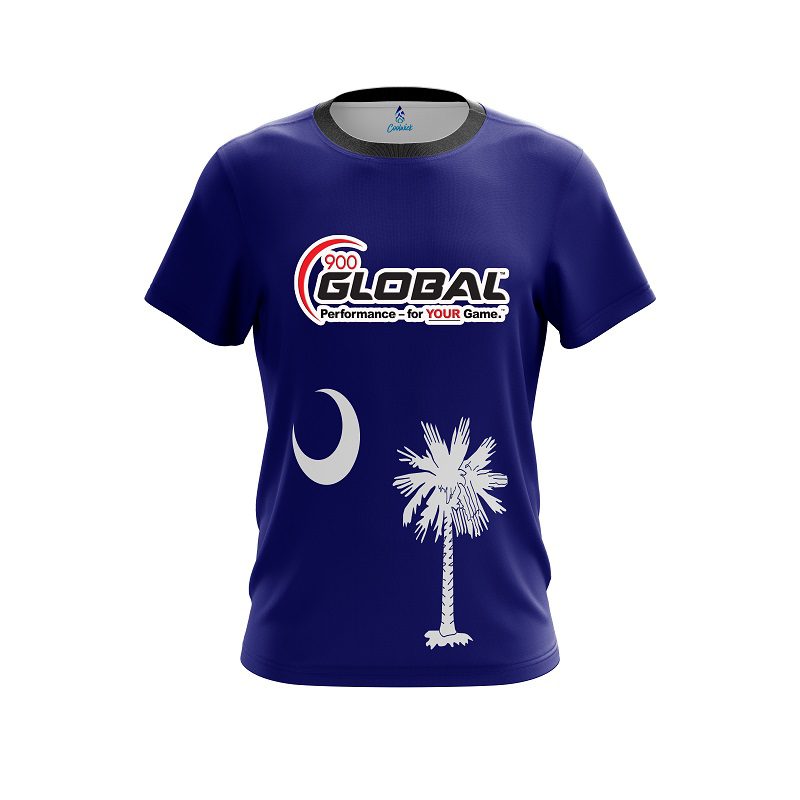 900 Global South Carolina Flag CoolWick Bowling Jersey