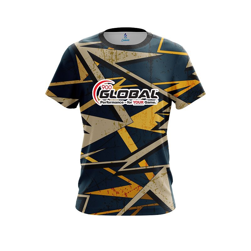 900 Global Triangular Grafitti CoolWick Bowling Jersey