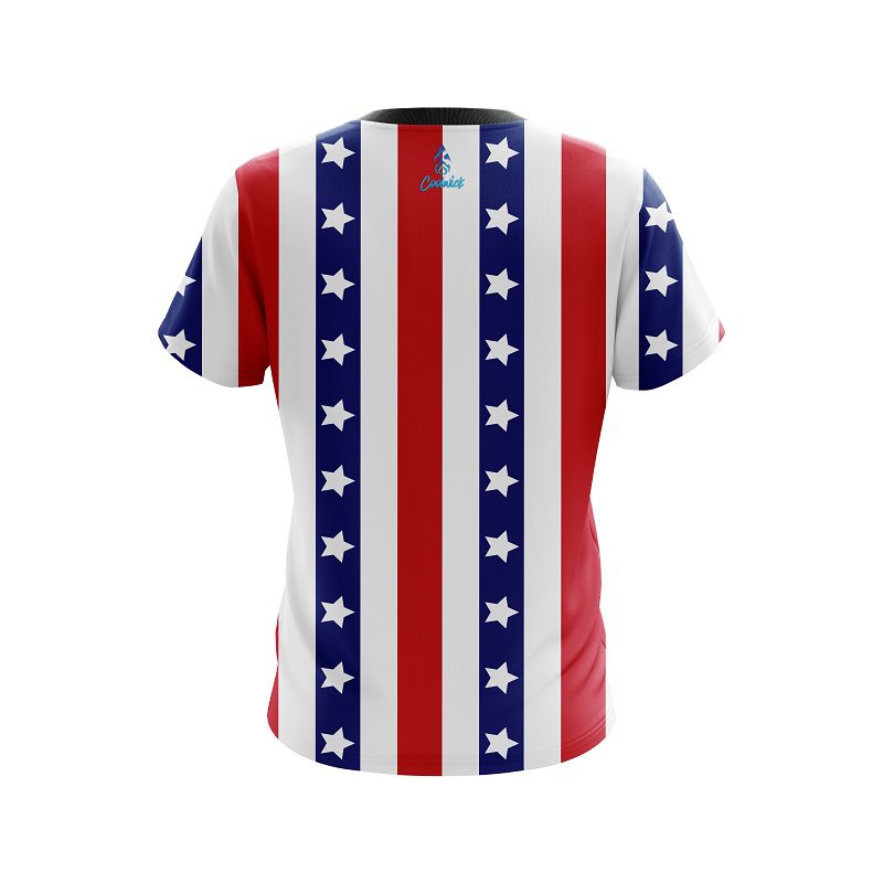 Plain Patriot CoolWick Bowling Jersey - Image 2