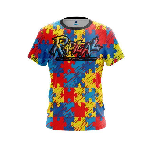 Radical Autism Awareness CoolWick Bowling Jersey