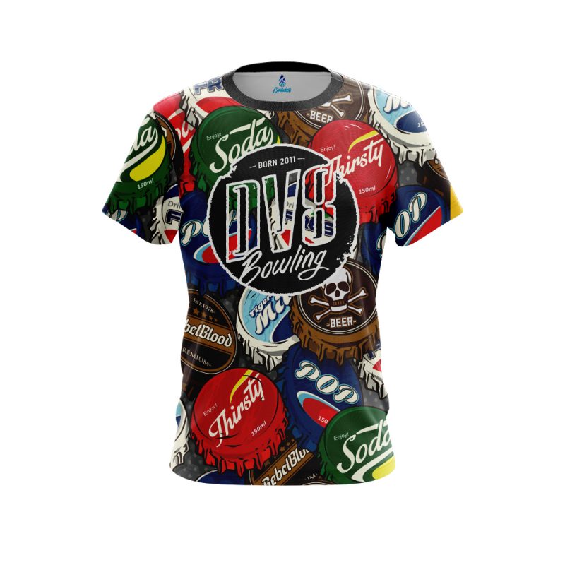DV8 Bottle Caps CoolWick Bowling Jersey