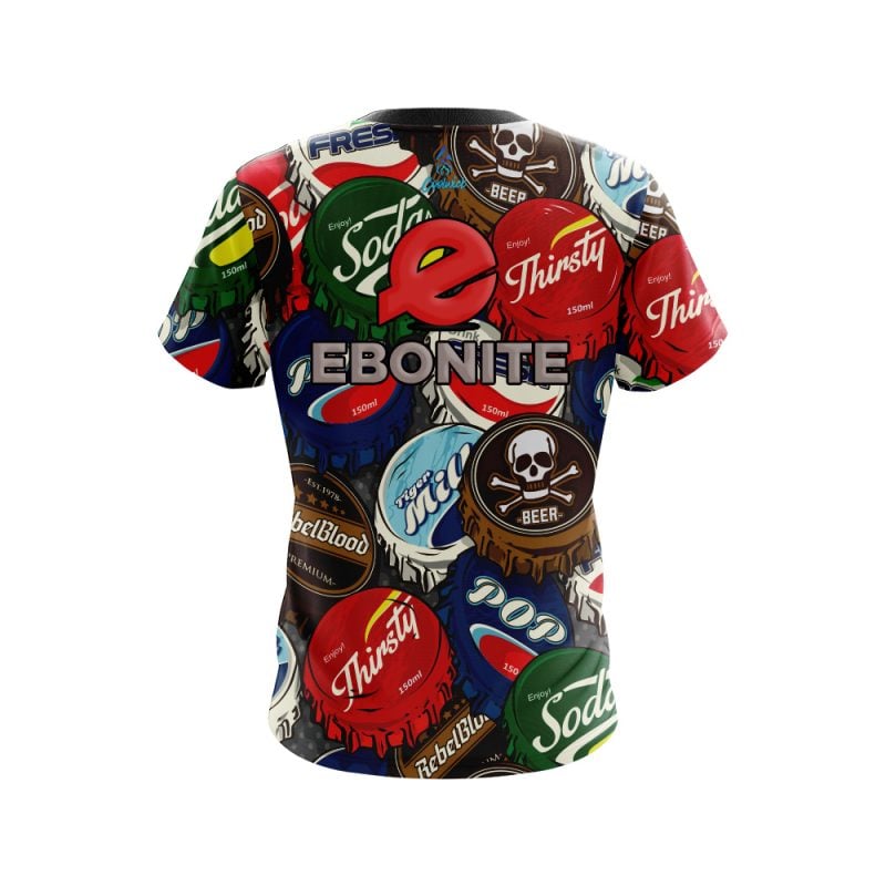 Ebonite Bottle Caps CoolWick Bowling Jersey - Image 2