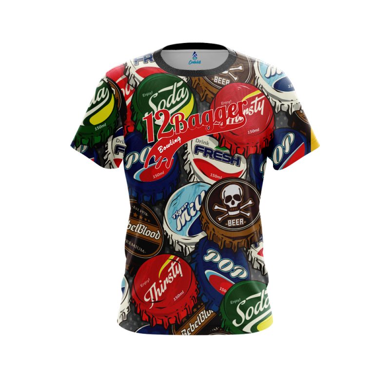 12Bagger Bottle Caps CoolWick Bowling Jersey