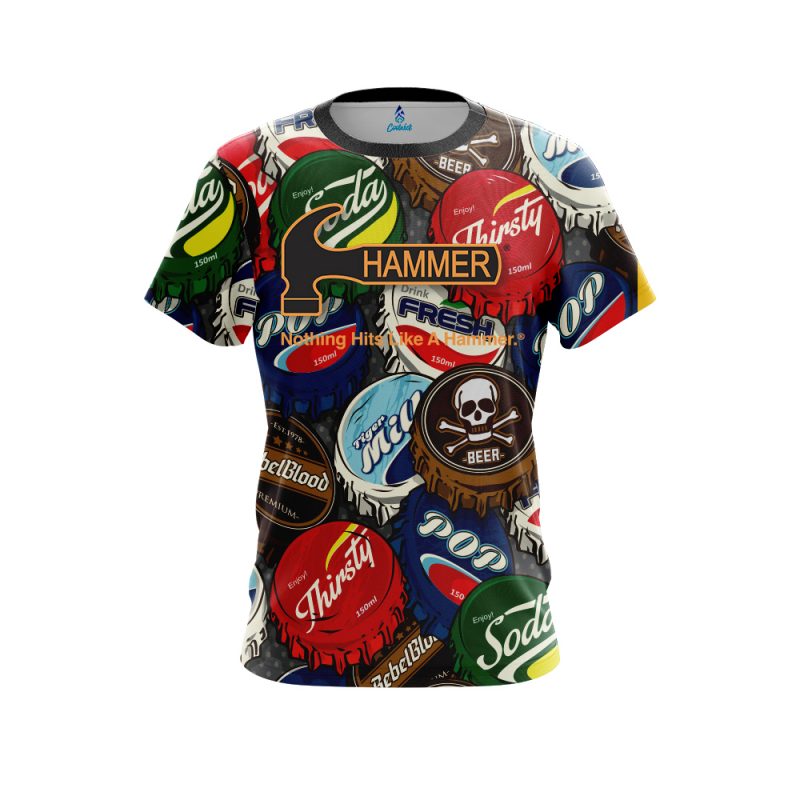 Hammer Bottle Caps CoolWick Bowling Jersey