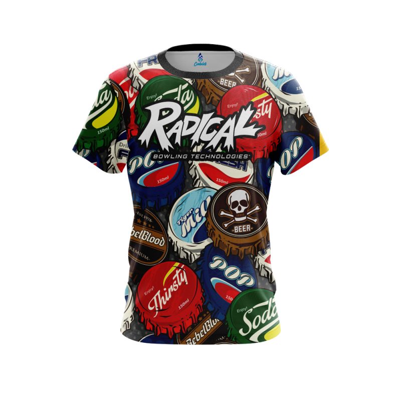 Radical Bottle Caps CoolWick Bowling Jersey