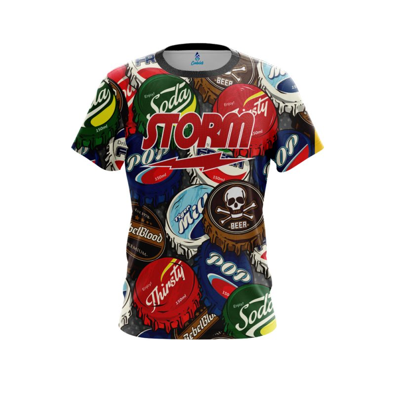 Storm Bottle Caps CoolWick Bowling Jersey