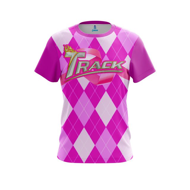 Track Breast Cancer Awareness CoolWick Bowling Jersey