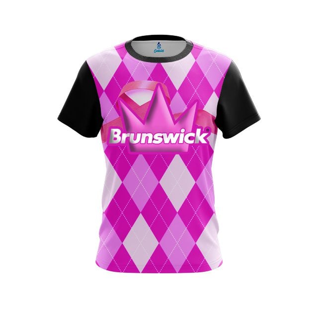 Brunswick Breast Cancer Awareness CoolWick Bowling Jersey