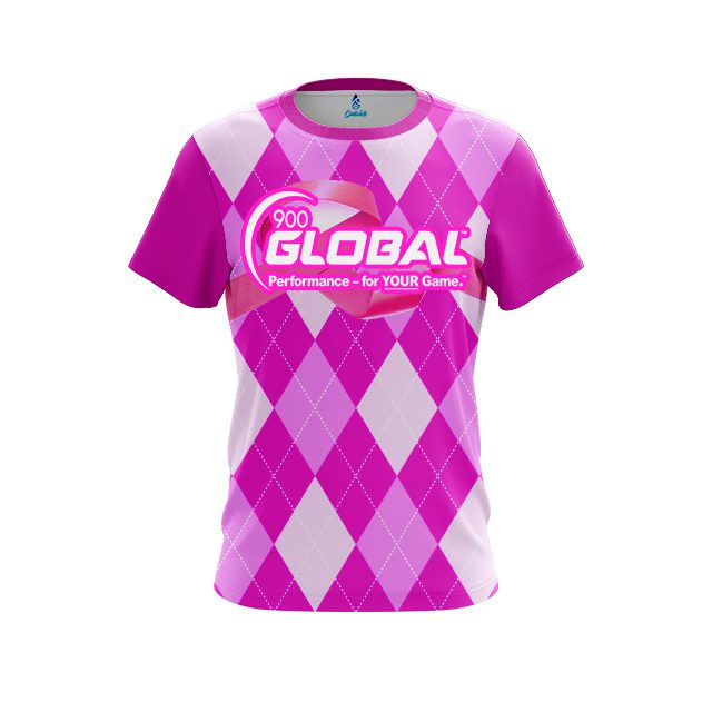 900 Global Breast Cancer Awareness CoolWick Bowling Jersey