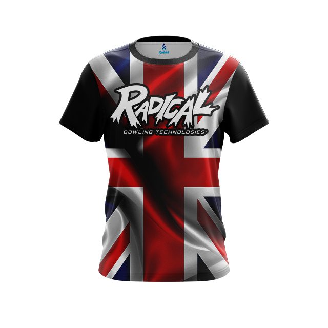 Radical British Flag CoolWick Bowling Jersey