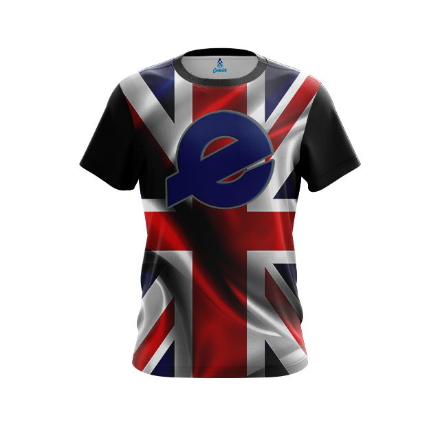Ebonite British Flag CoolWick Bowling Jersey