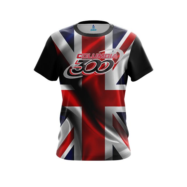 Columbia 300 British Flag CoolWick Bowling Jersey