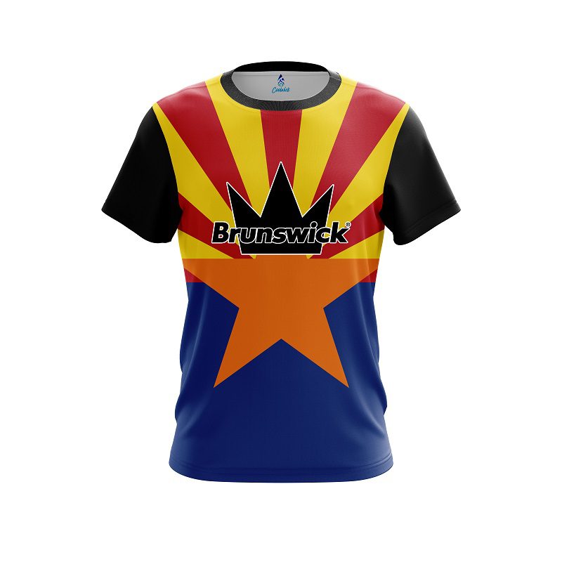 Brunswick Arizona Flag CoolWick Bowling Jersey