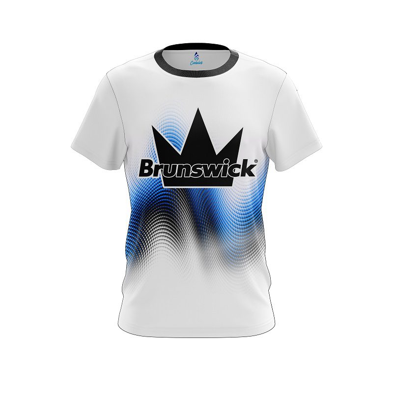 Brunswick  Blue Print CoolWick Bowling Jersey