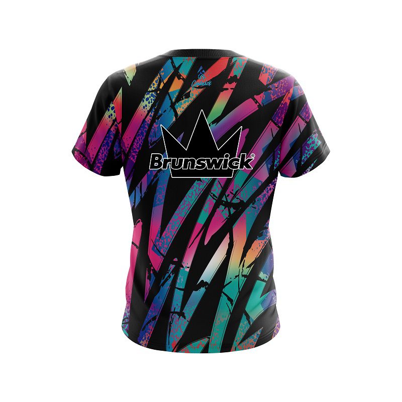 Brunswick Colorful Art CoolWick Bowling Jersey - Image 2